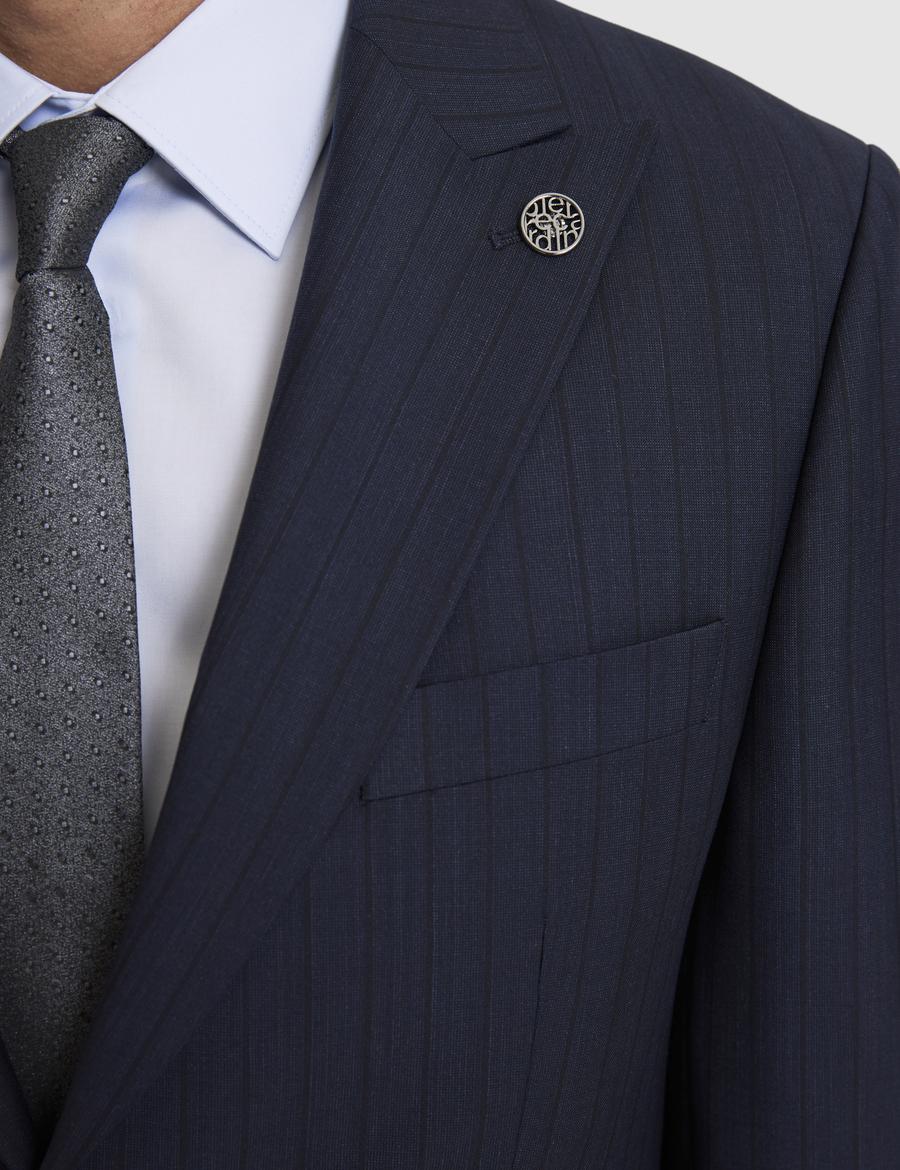 Lacivert Slim Fit Takım Elbise