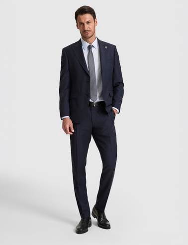 Lacivert Slim Fit Takım Elbise