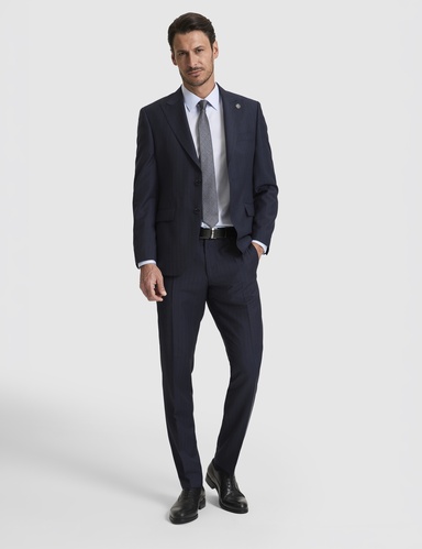 Lacivert Slim Fit Takım Elbise
