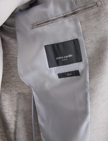 Gri Slim Fit Ceket - 50319613005