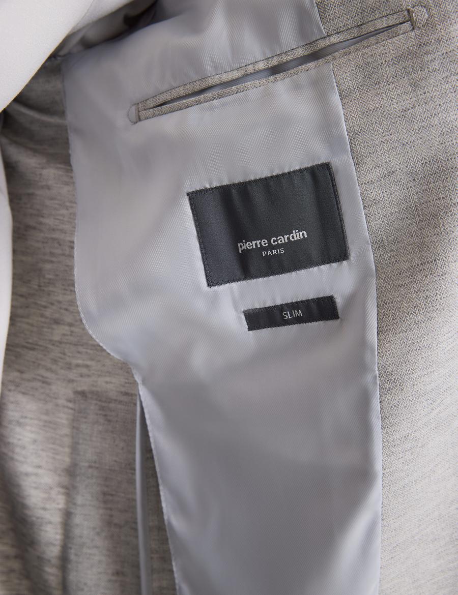 Gri Slim Fit Ceket