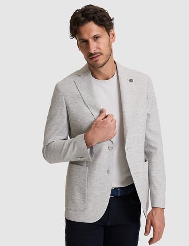Gri Slim Fit Ceket