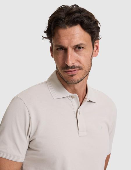 Taş Slim Fit %100 Pamuk Düğmeli Polo Yaka Basic Tişört - 50321128251