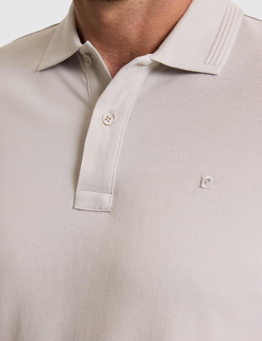 Taş Slim Fit %100 Pamuk Düğmeli Polo Yaka Basic Tişört