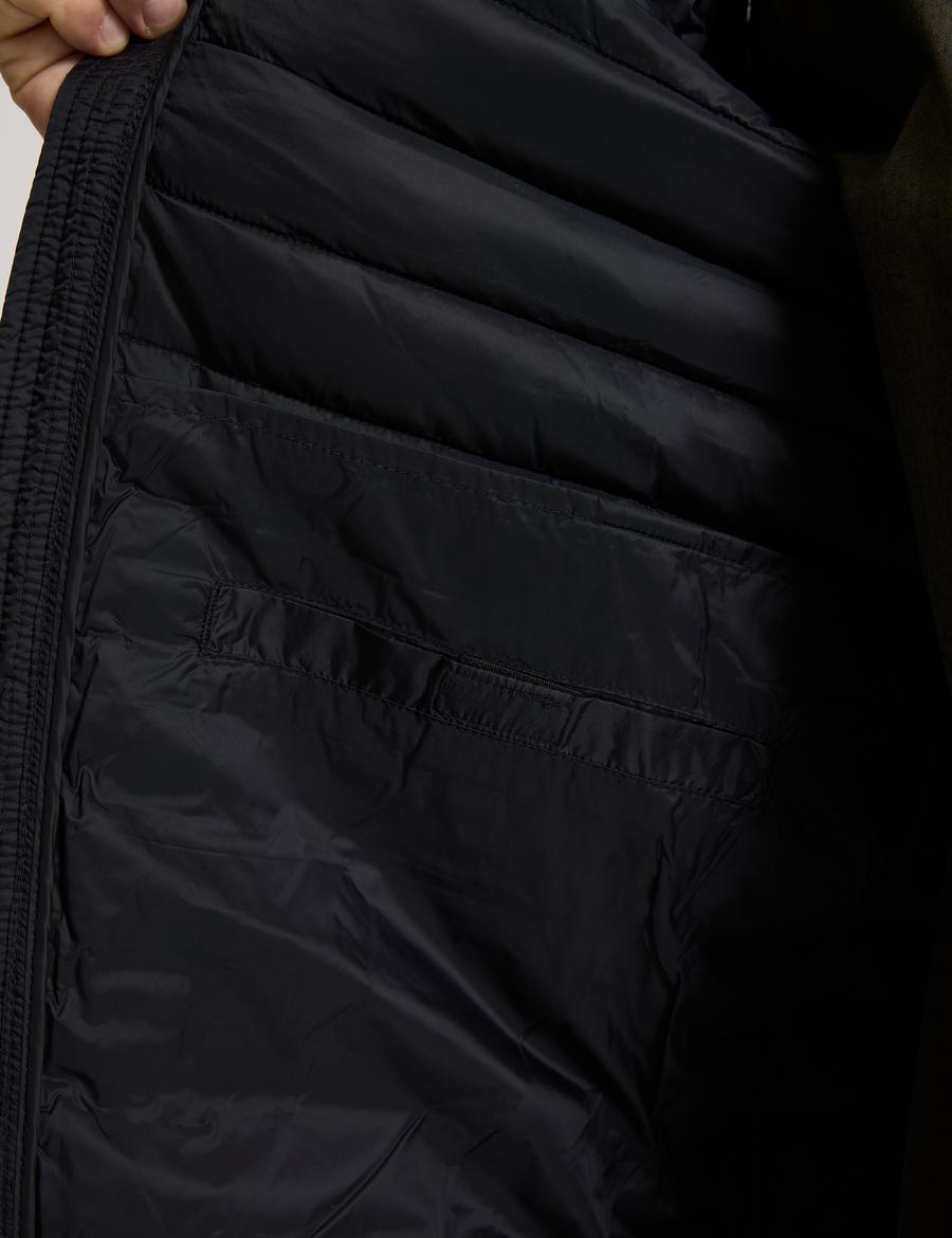 Siyah Cropped Slim Yelek