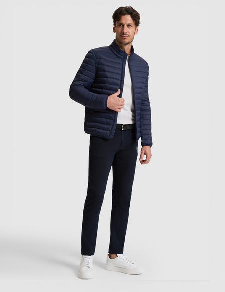 Lacivert Cropped Slim Mont - 50325321009