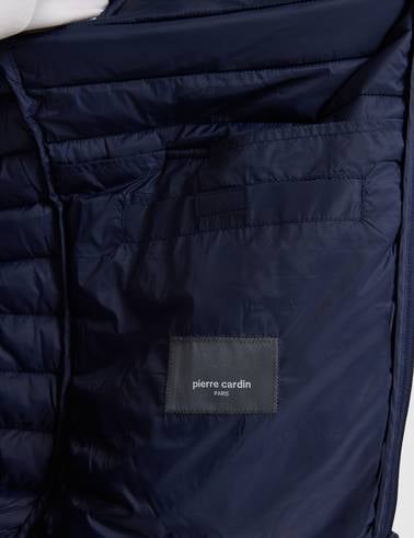 Lacivert Cropped Slim Mont