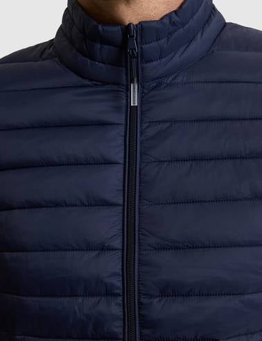 Lacivert Cropped Slim Mont