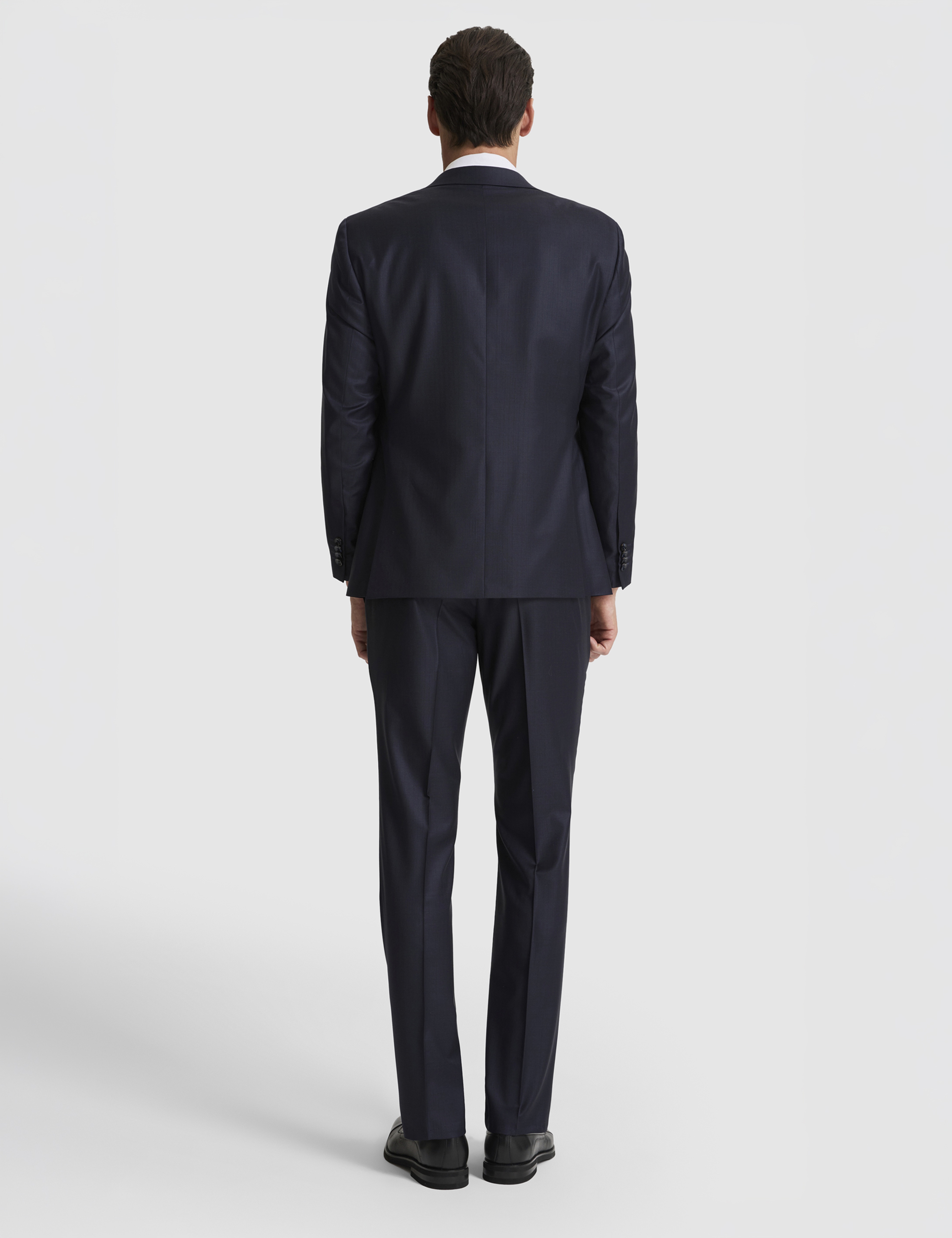 Lacivert Slim Fit Takım Elbise - Image 4