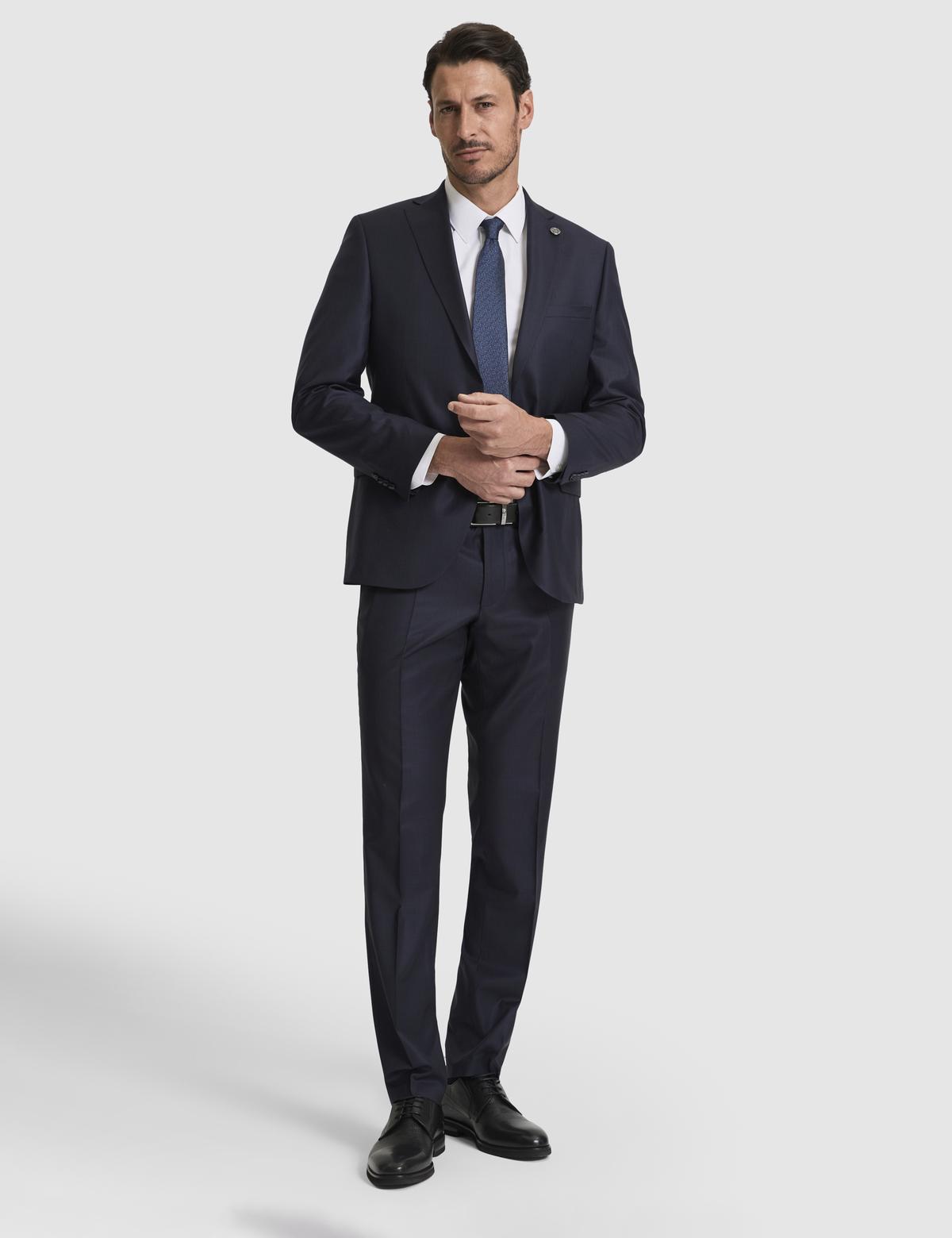 Lacivert Slim Fit Takım Elbise - 50319755008