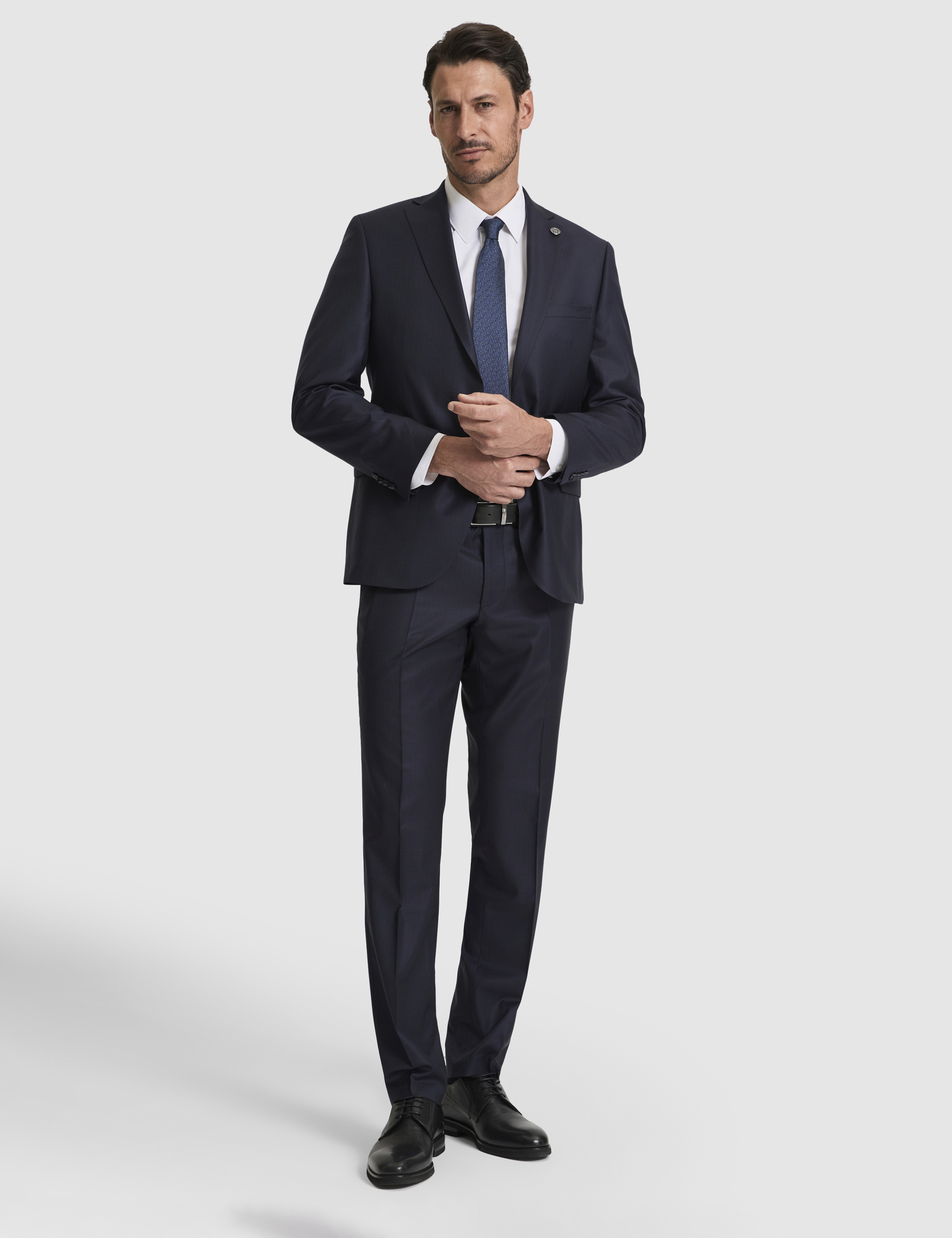 Lacivert Slim Fit Takım Elbise - Image 3