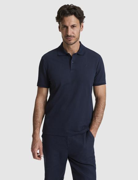 Lacivert Slim Fit Polo Yaka Tişört - 50321192023