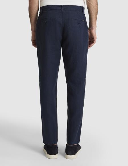 Lacivert Carrot Fit Kanvas Pantolon - 50320846712