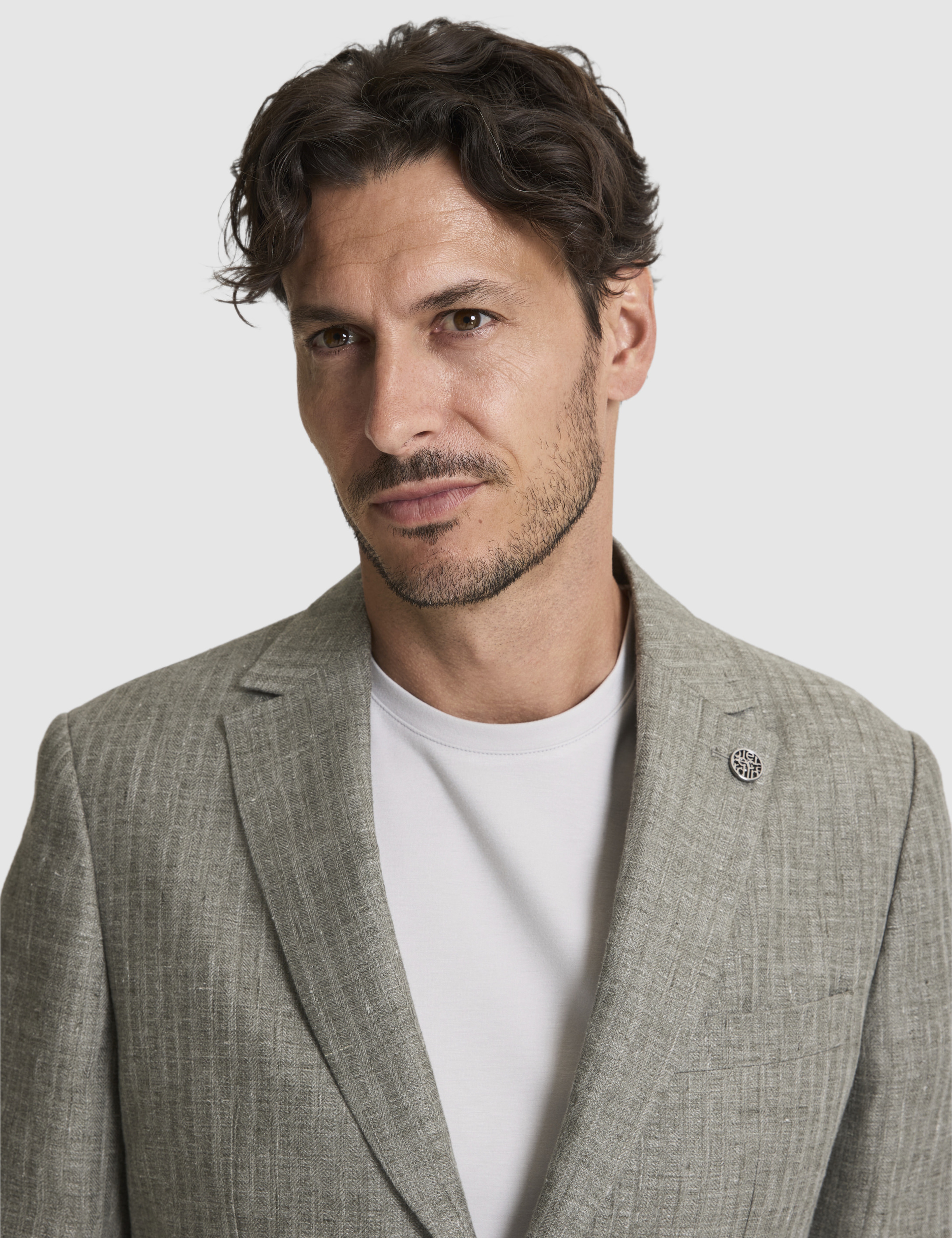 Haki Slim Fit Ceket