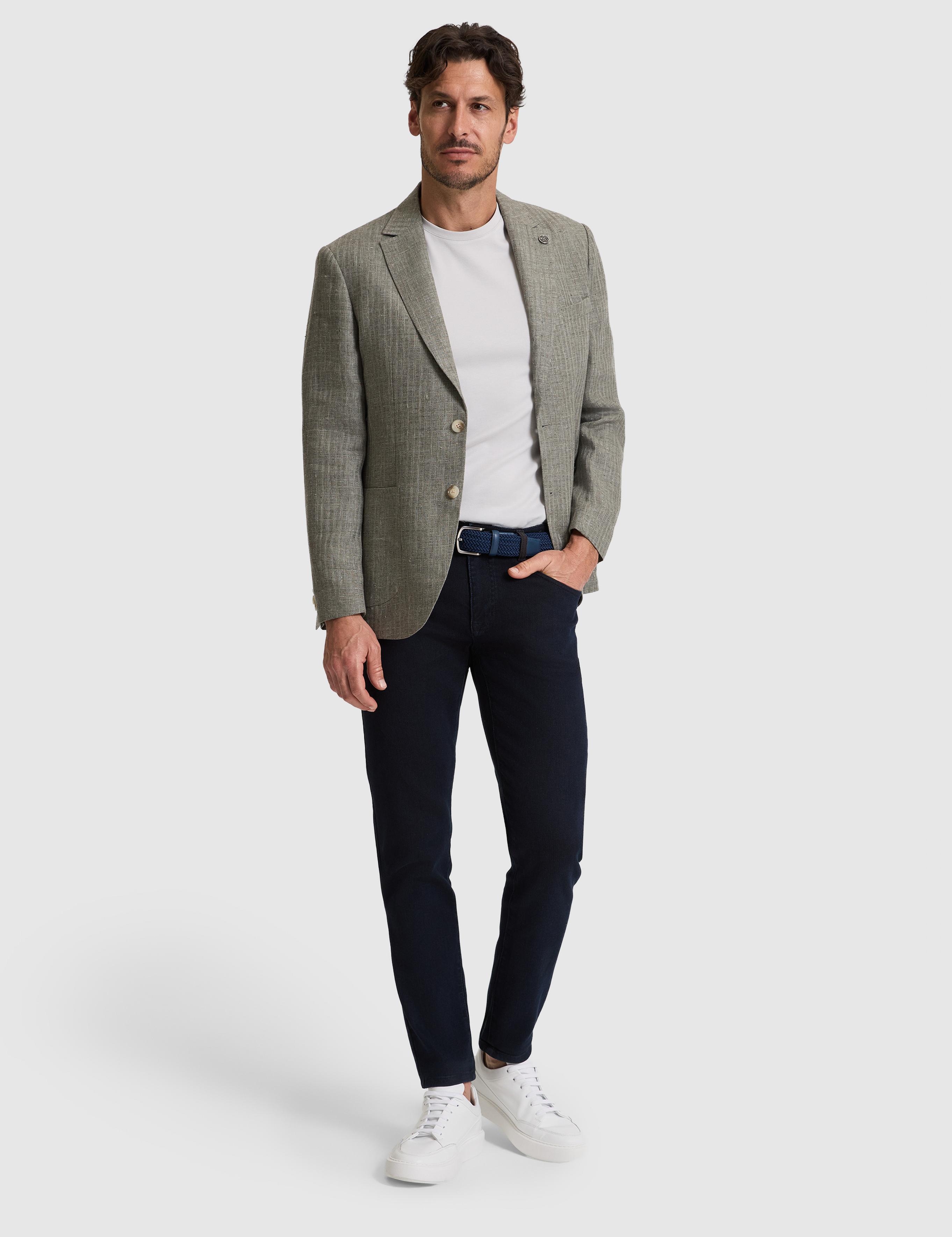 Haki Slim Fit Ceket