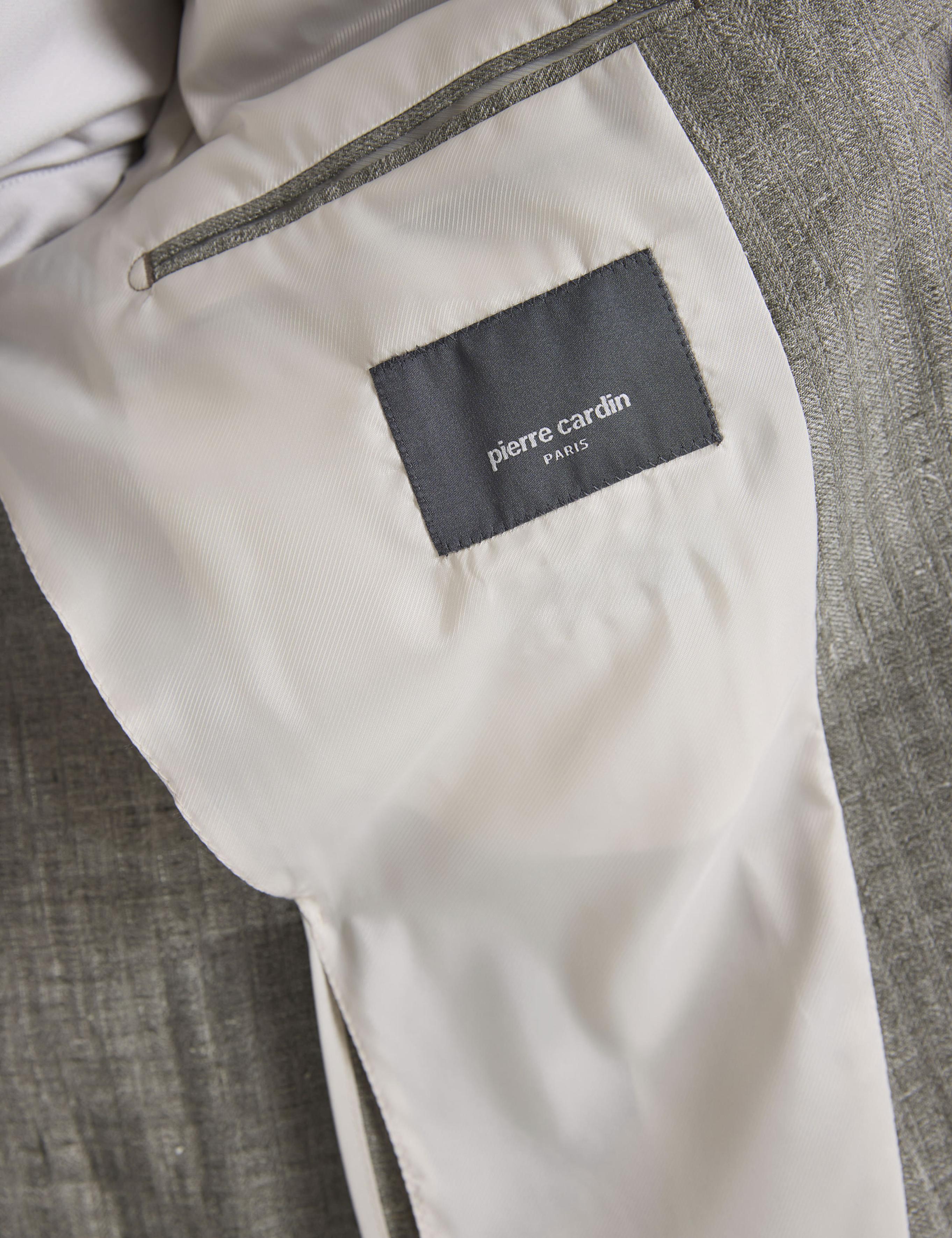 Haki Slim Fit Ceket