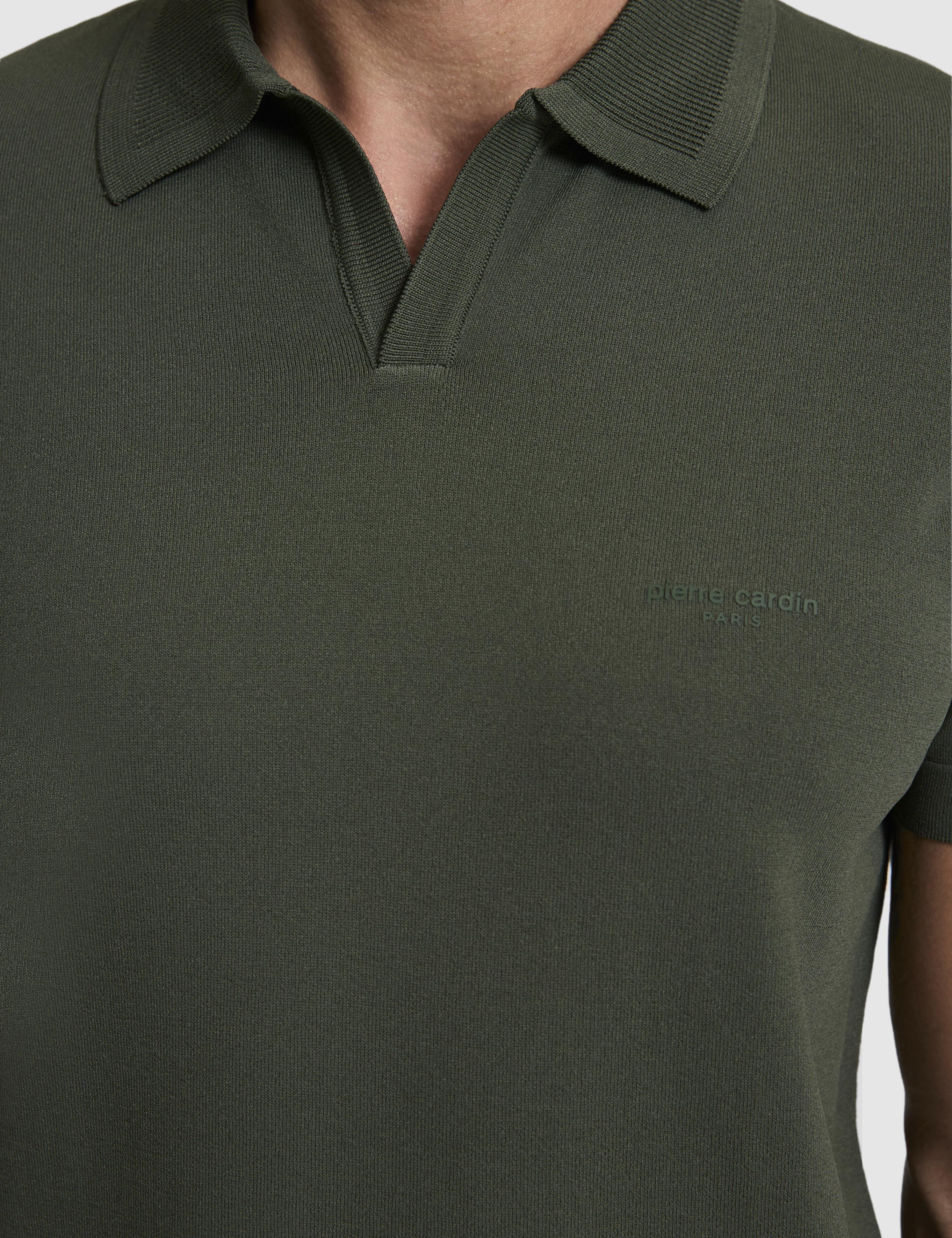 Haki Slim Fit Kazak