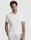 Ekru Slim Fit Polo Yaka Düğmeli Triko Tişört