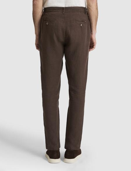 Koyu Kahverengi Carrot Fit Kanvas Pantolon - 50320846364