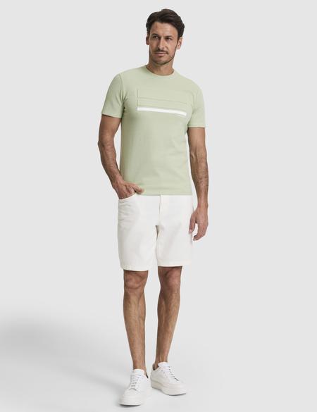Çağla Slim Fit  Bisiklet Yaka Tişört - 50327864007