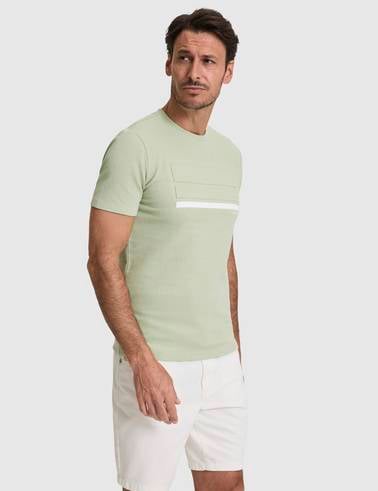 Çağla Slim Fit  Bisiklet Yaka Tişört