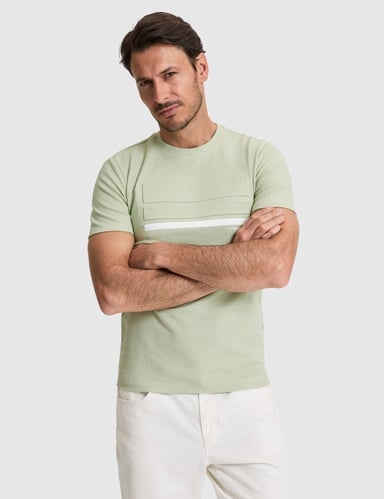 Çağla Slim Fit  Bisiklet Yaka Tişört