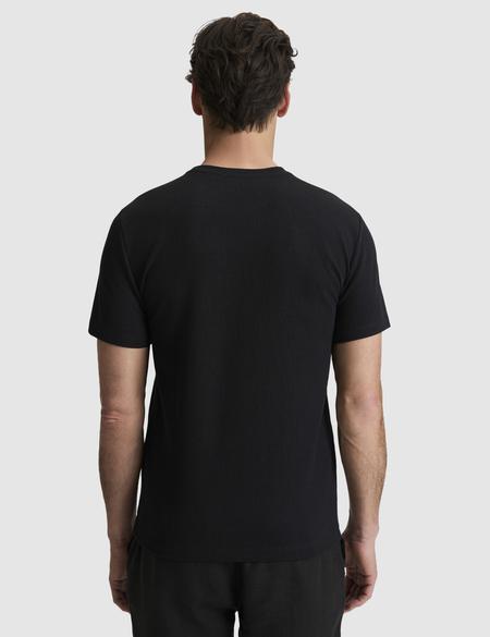 Siyah Slim Fit  Bisiklet Yaka Tişört - 50327864029