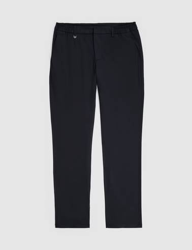 Lacivert Slim Fit Klasik Jogger Pantolon
