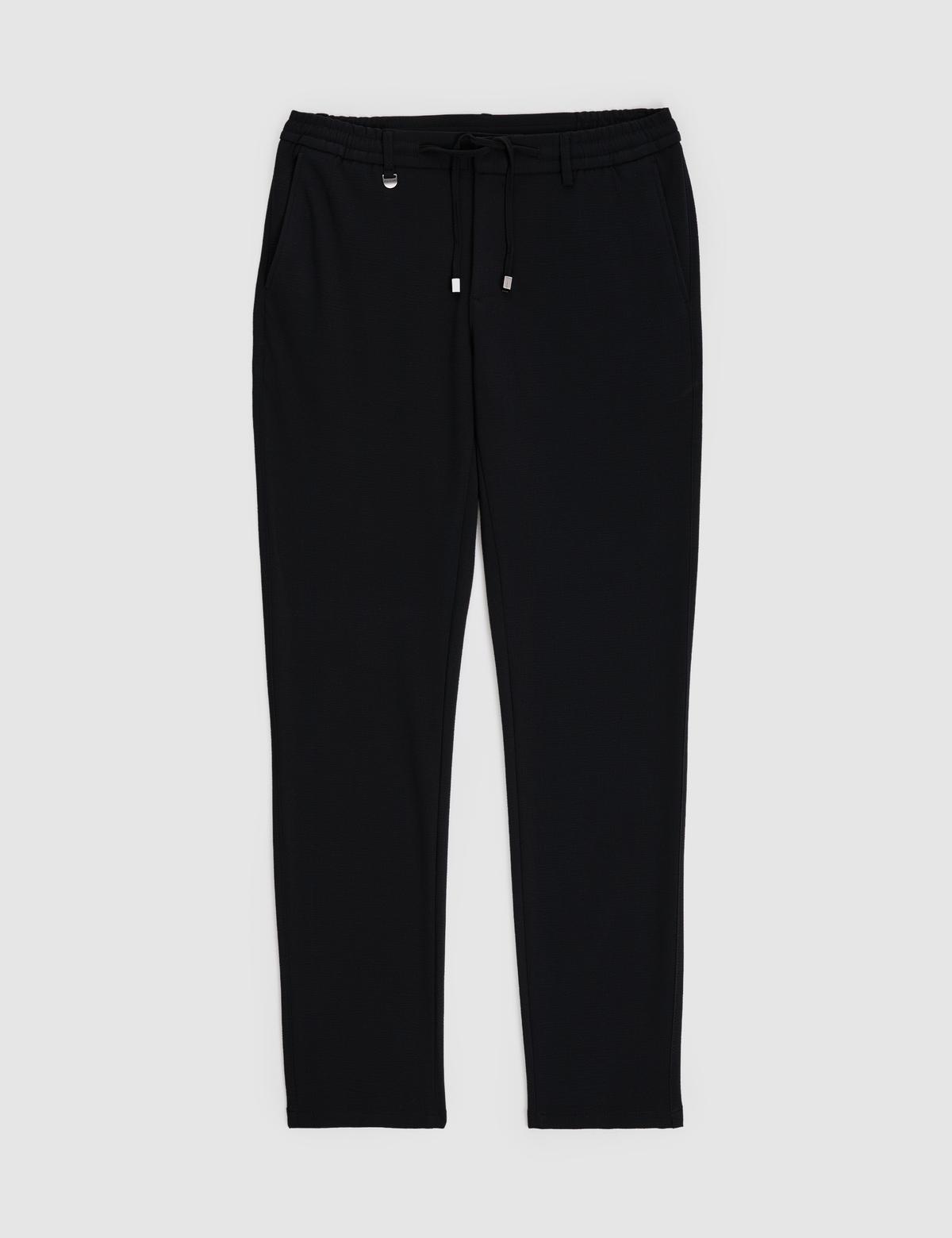 Lacivert Ex. Slim Fit Beli Kordonlu Klasik Jogger Pantolon - 50324836006