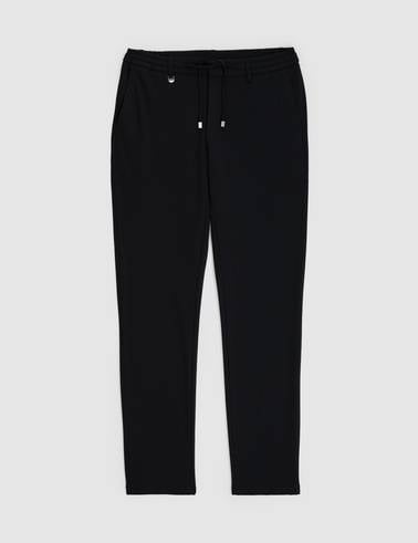 Lacivert Ex. Slim Fit Beli Kordonlu Klasik Jogger Pantolon