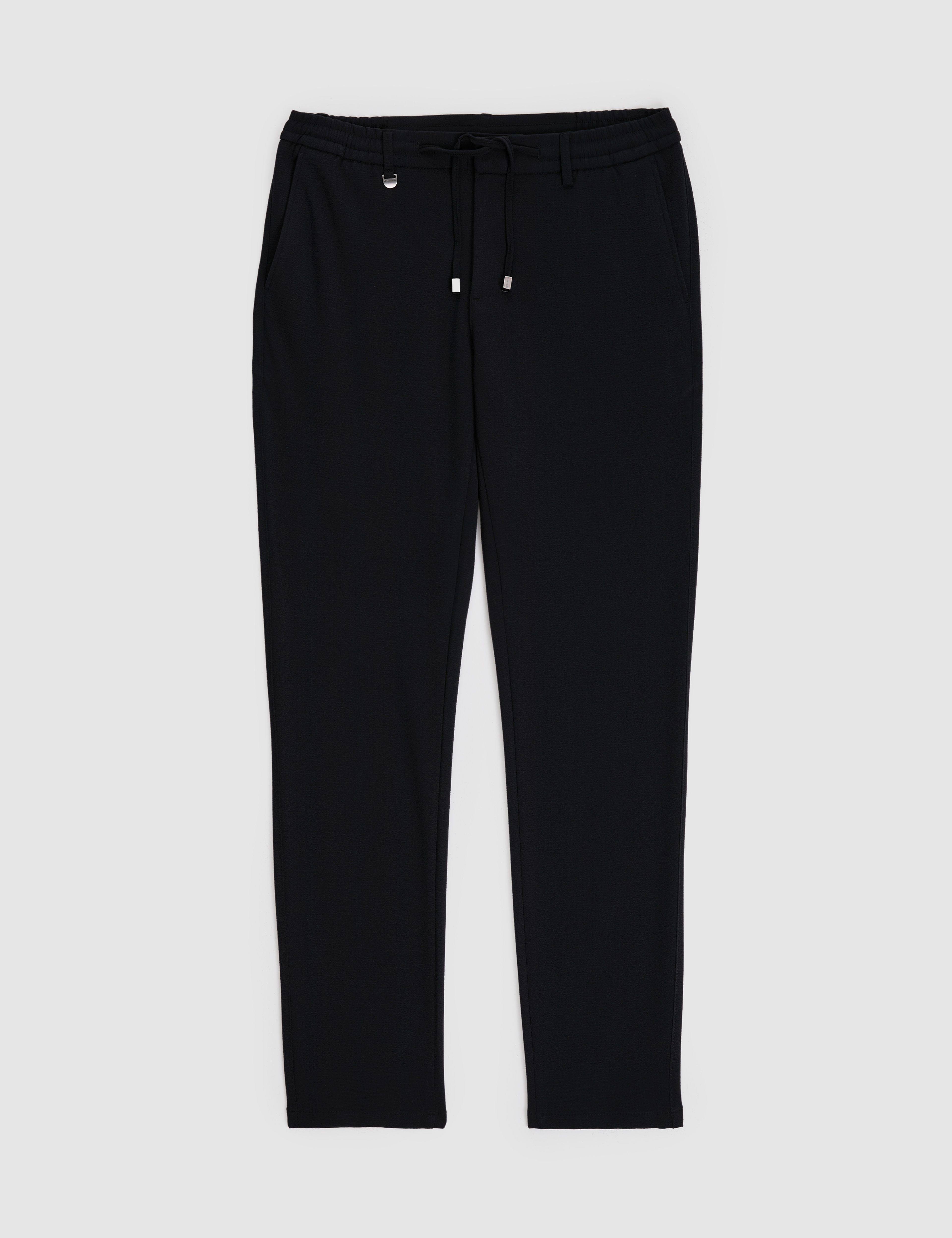 Lacivert Ex. Slim Fit Beli Kordonlu Klasik Jogger Pantolon - Image 5