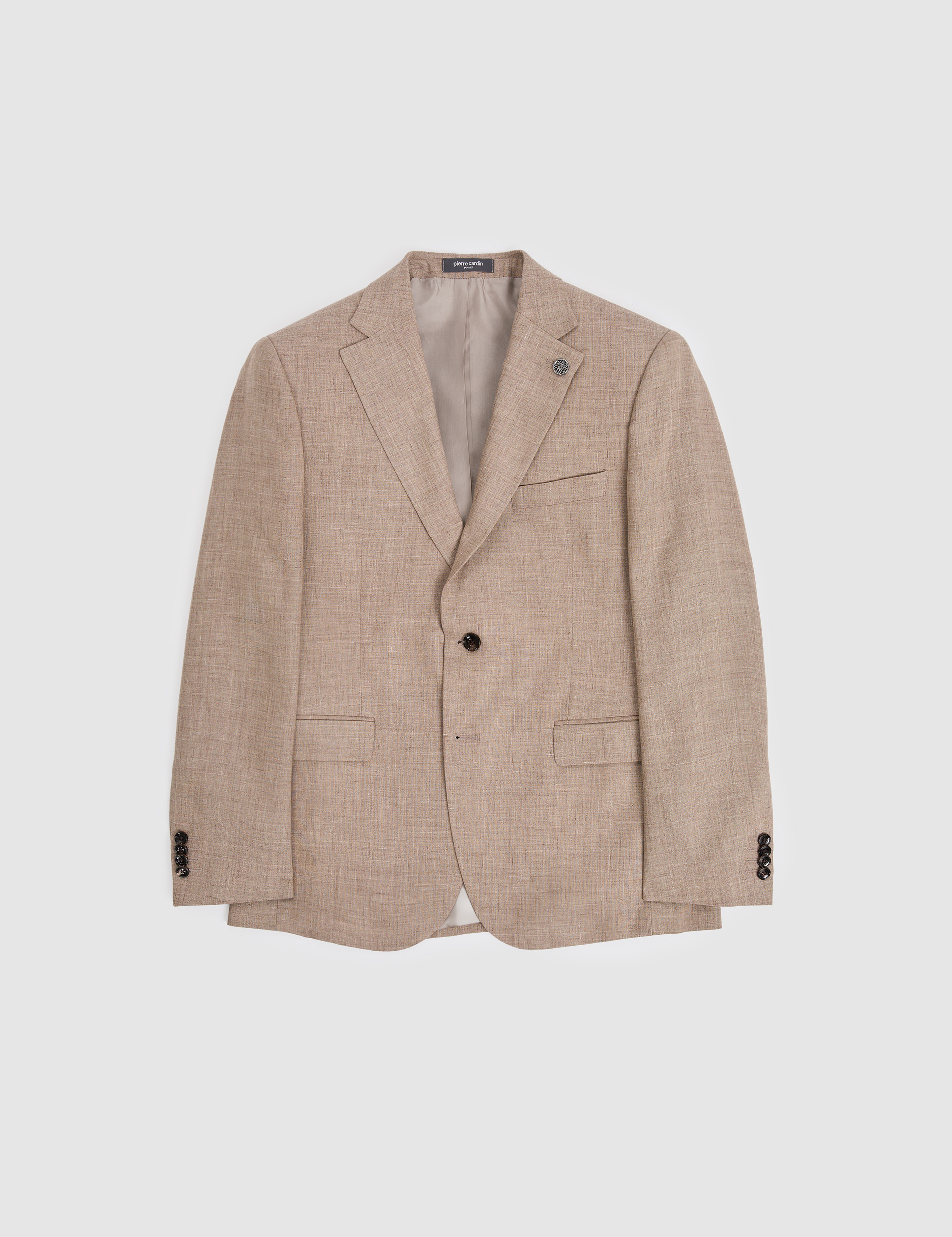 Açık Kahverengi Slim Fit Takım Elbise - Image 6