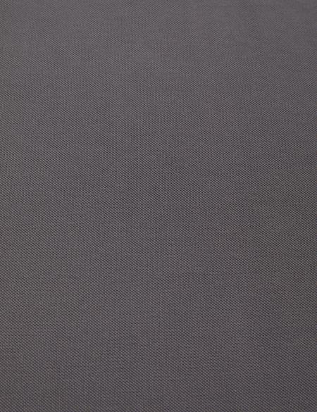 Koyu Gri Slim Fit %100 Pamuk Düğmeli Polo Yaka Basic Tişört - 50321128122