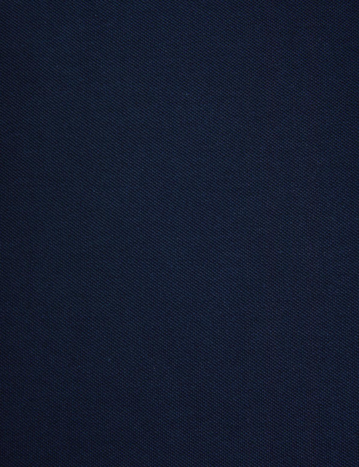Lacivert Slim Fit %100 Pamuk Fermuarlı Polo Yaka Tişört - 50327873025