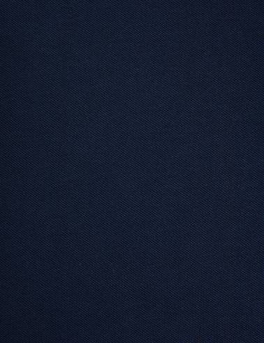 Lacivert Slim Fit %100 Pamuk Fermuarlı Polo Yaka Tişört