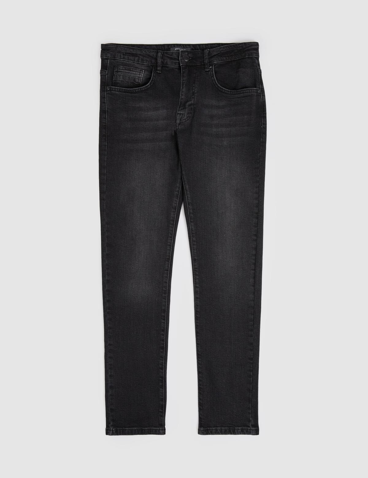 Siyah Slim Fit Jean Pantolon - 50327839007