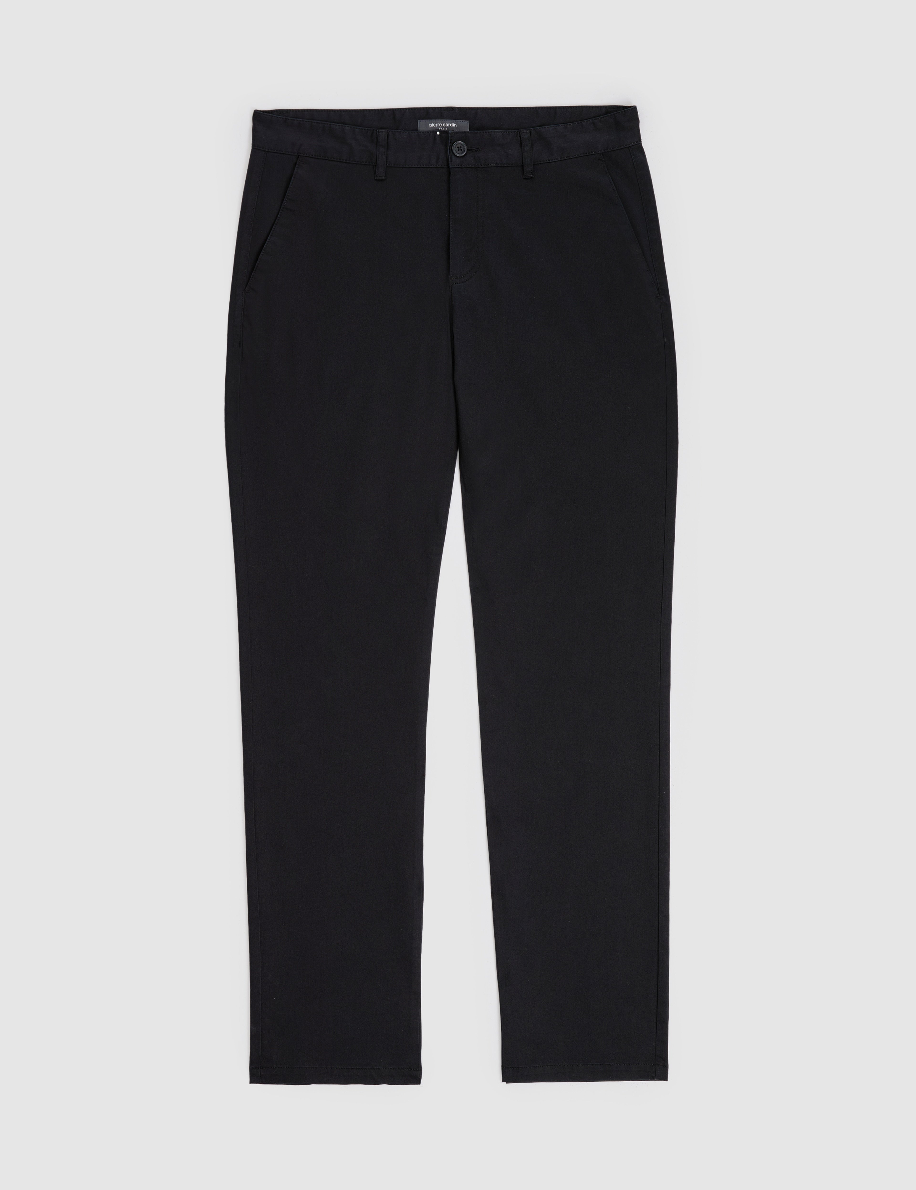 Siyah Regular Fit Basic Kanvas Pantolon