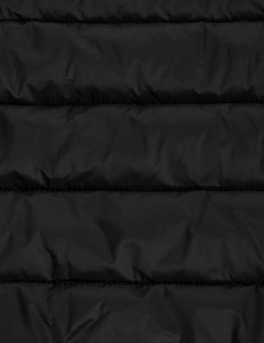 Siyah Cropped Slim Yelek