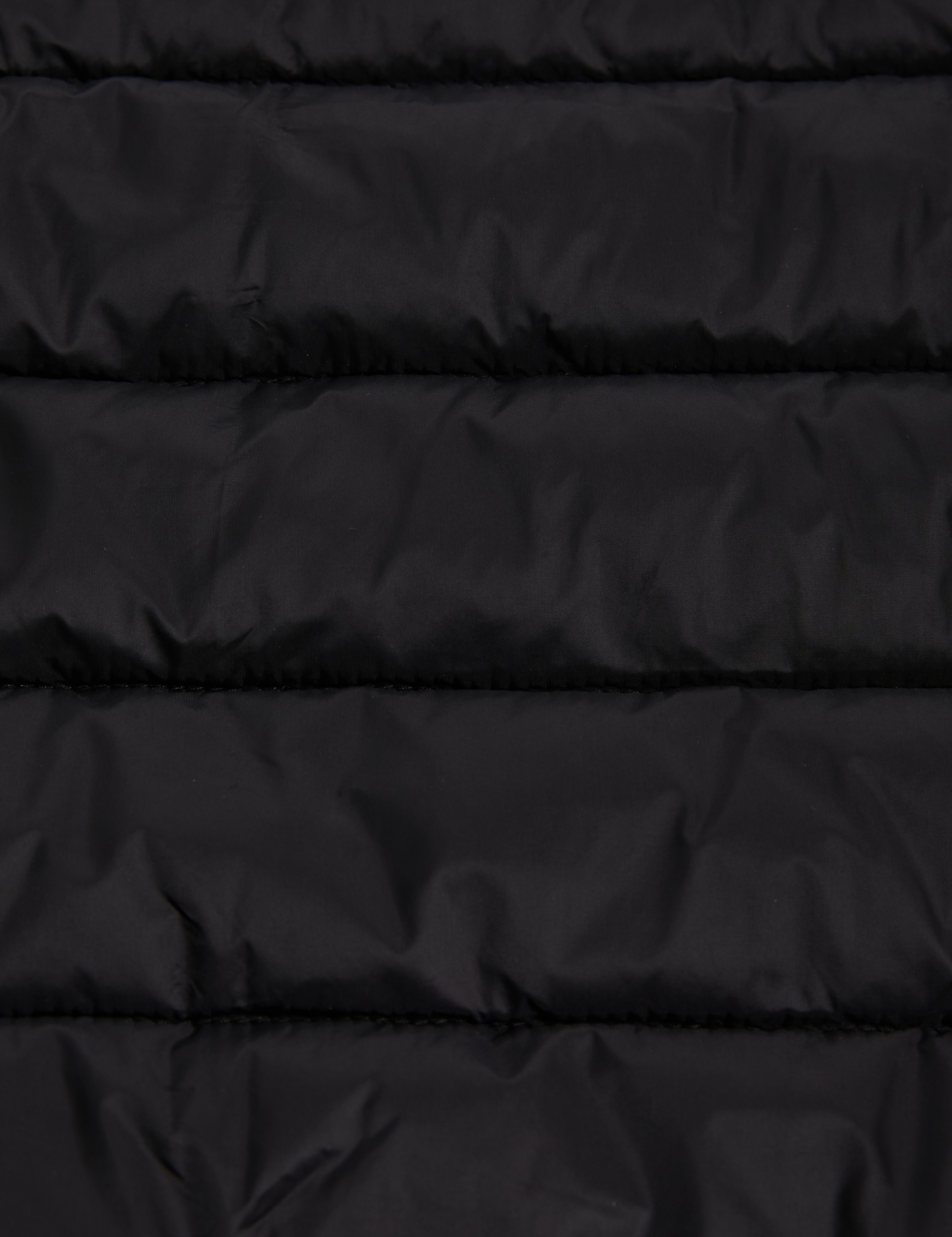 Siyah Cropped Slim Yelek - Image 7