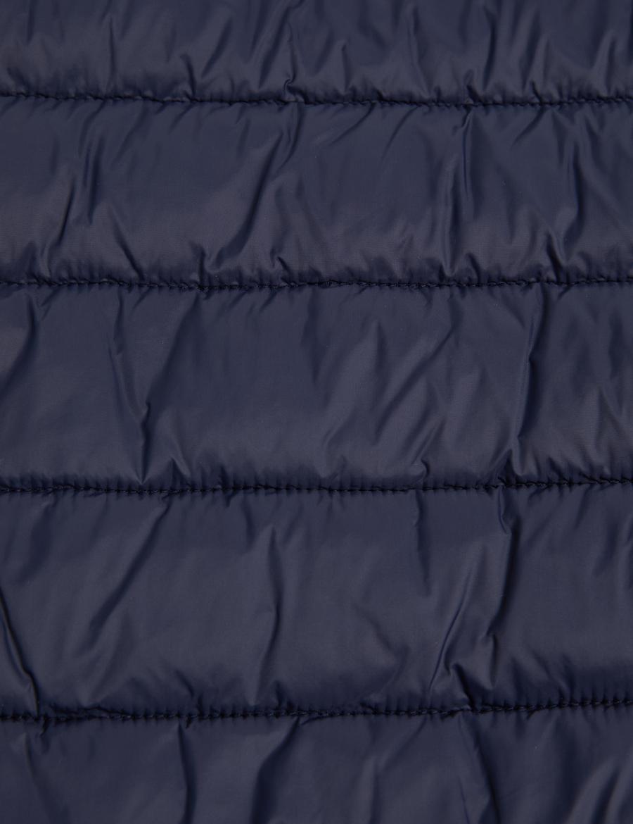 Lacivert Cropped Slim Mont