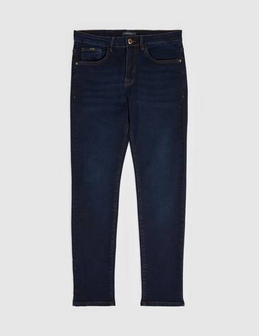 Koyu Lacivert Slim Fit Jean Pantolon