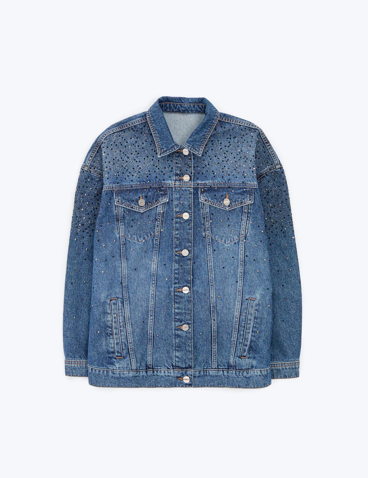 Mavi Oversize Jean Ceket - 50320367005
