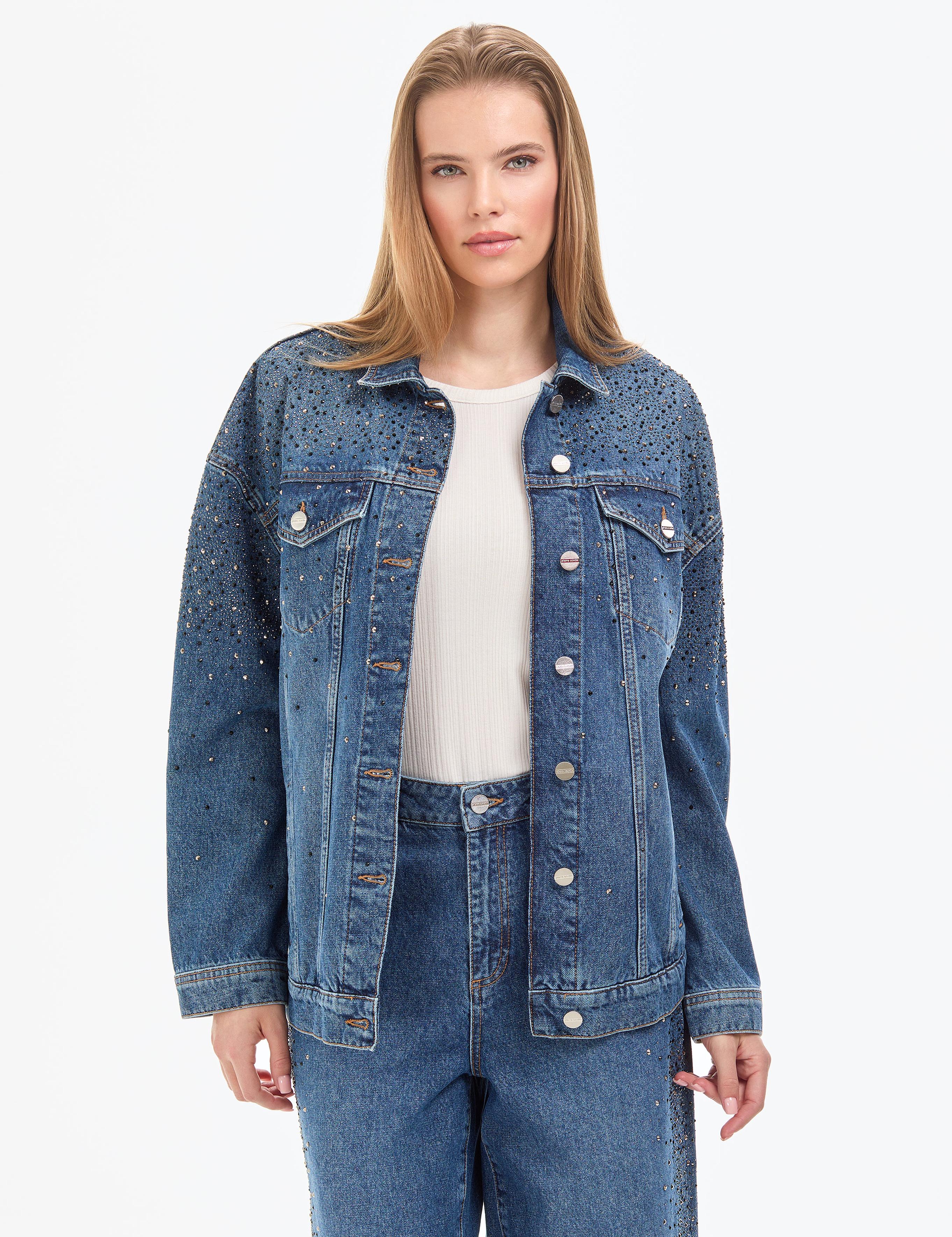 Mavi Oversize Jean Ceket