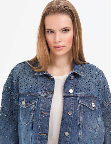 Mavi Oversize Jean Ceket