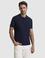 Lacivert Slim Fit Polo Yaka Triko Tişört
