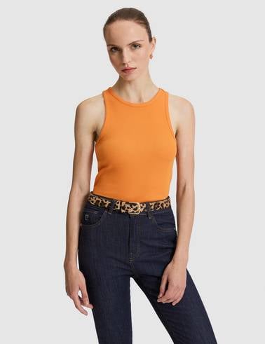Turuncu Extra Slim Fit Tişört