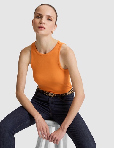 Turuncu Extra Slim Fit Tişört