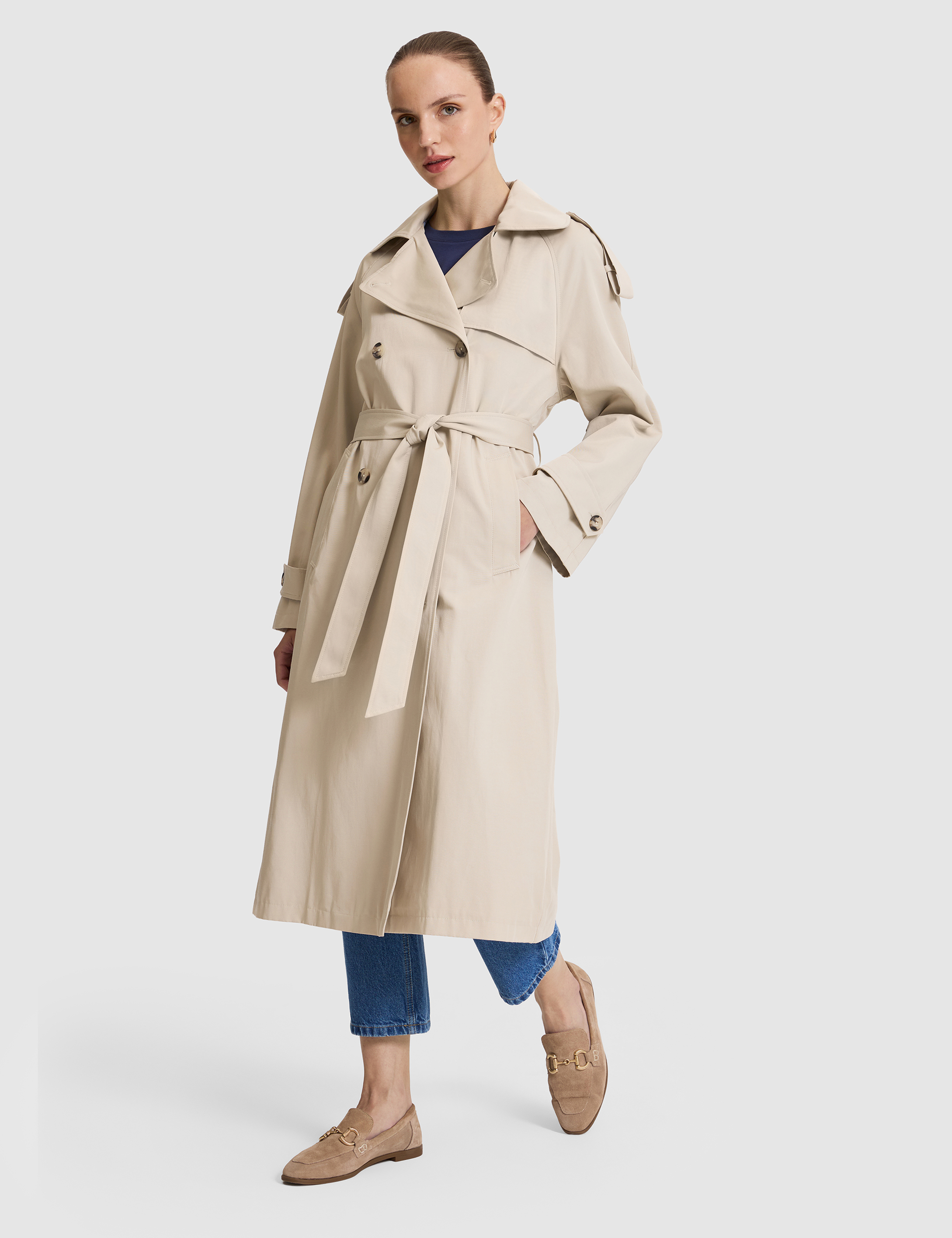 Kum Regular Fit Trençkot - 50319961006