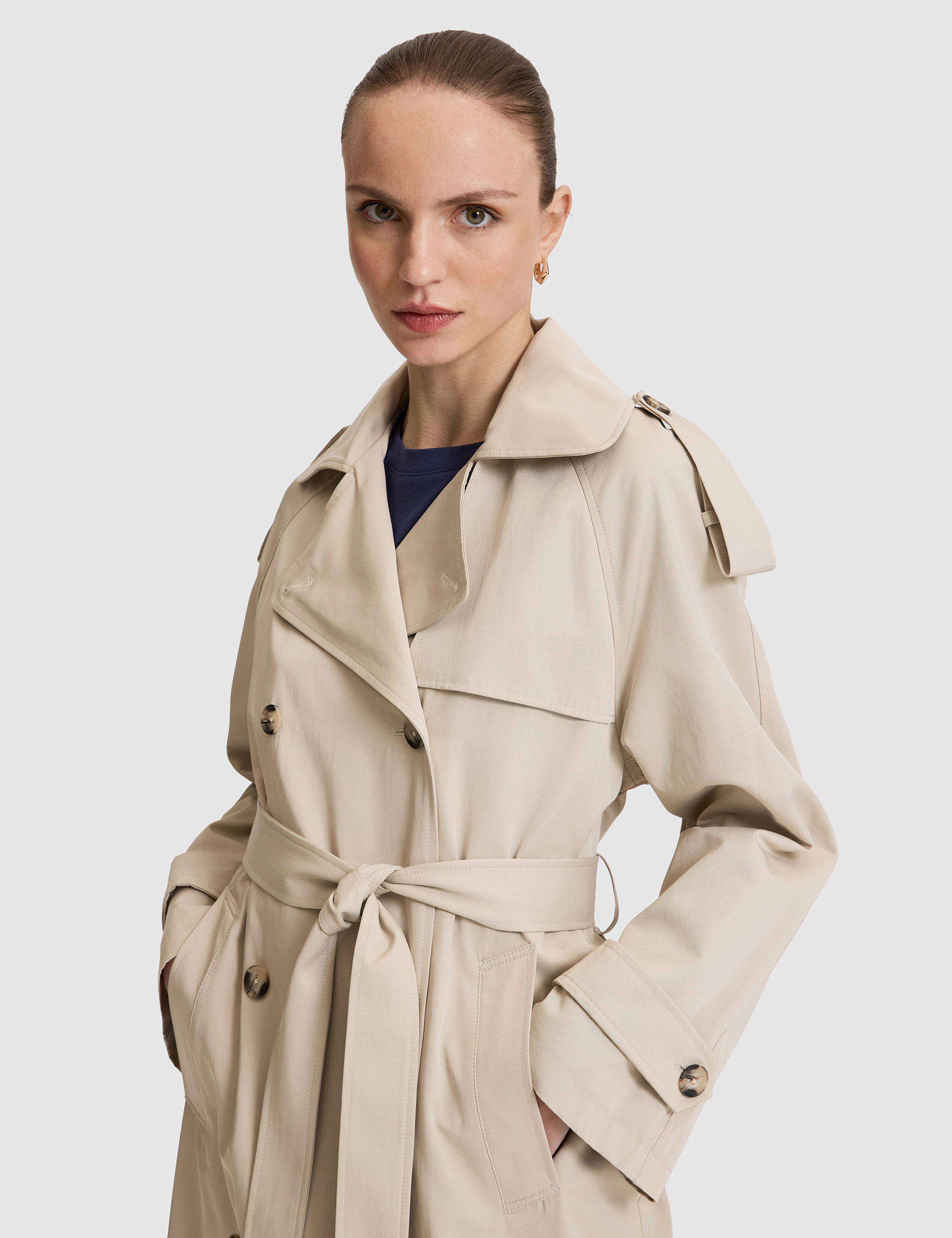 Kum Regular Fit Trençkot - 50319961006