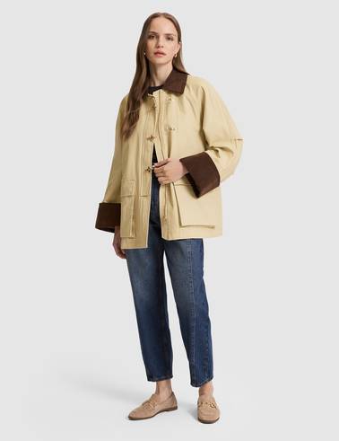 Bej Comfort Fit Kaban
